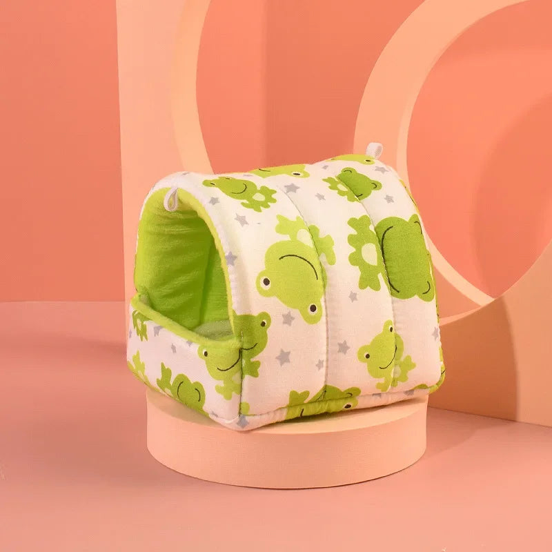 Rodent Hammock Guinea Pig Bed Hamster Bed Rodents Ferret Hammock Guinea Pig Accessories Chinchilla House Pet Guinea Pig Goods