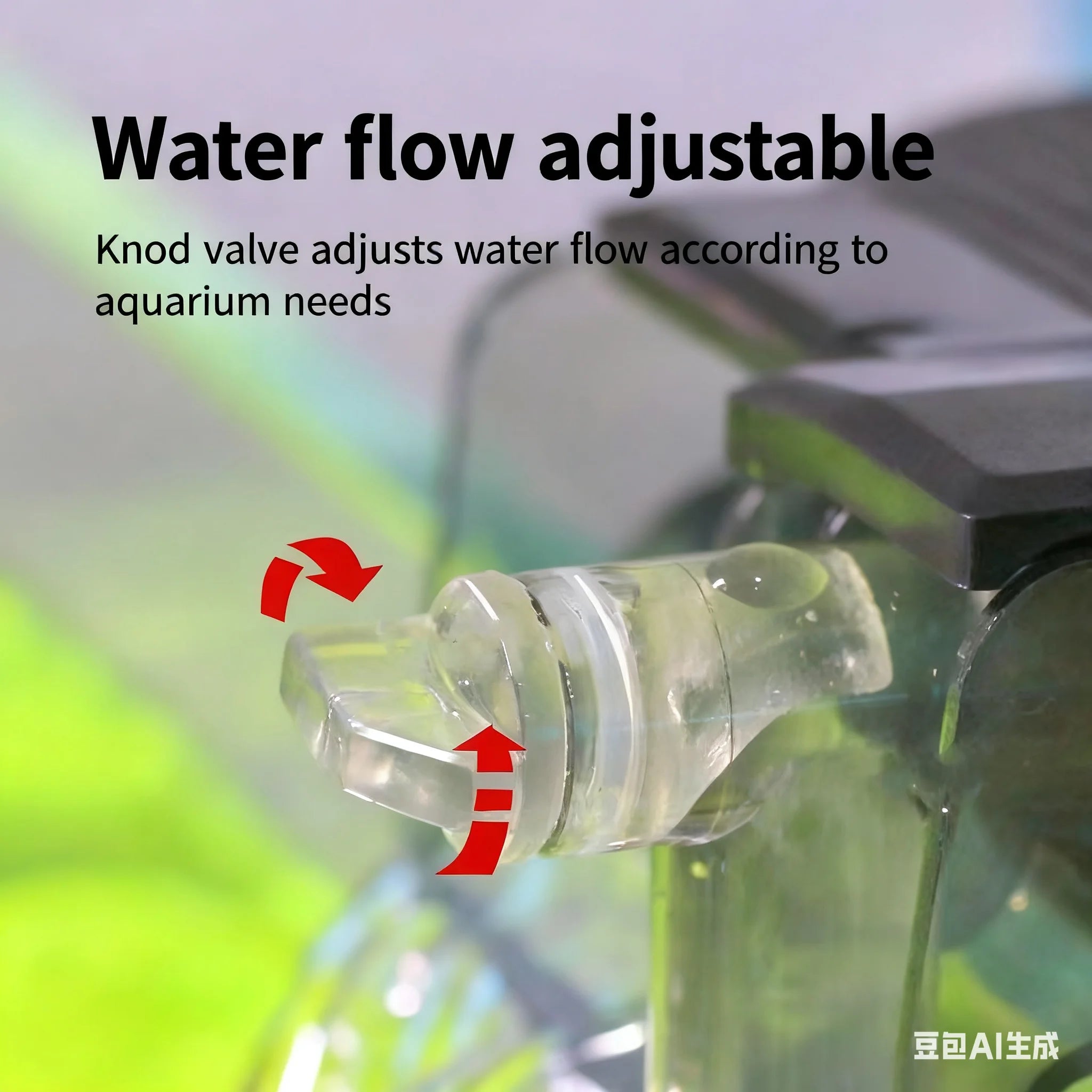 Aquarium New Hanging Filter Mini Filter Fish Tank USB power interface 2.5W Flow 250H/L Suitable for fish tanks below 30cm