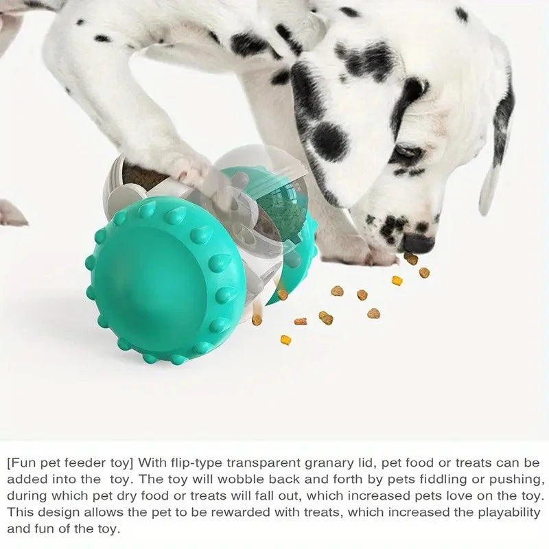 Interactive Dog Puzzle Toy - Slow Feeder & Treat Dispenser for Small & Medium Breeds, Mental Stimulation & Fun Challenge, Durabl