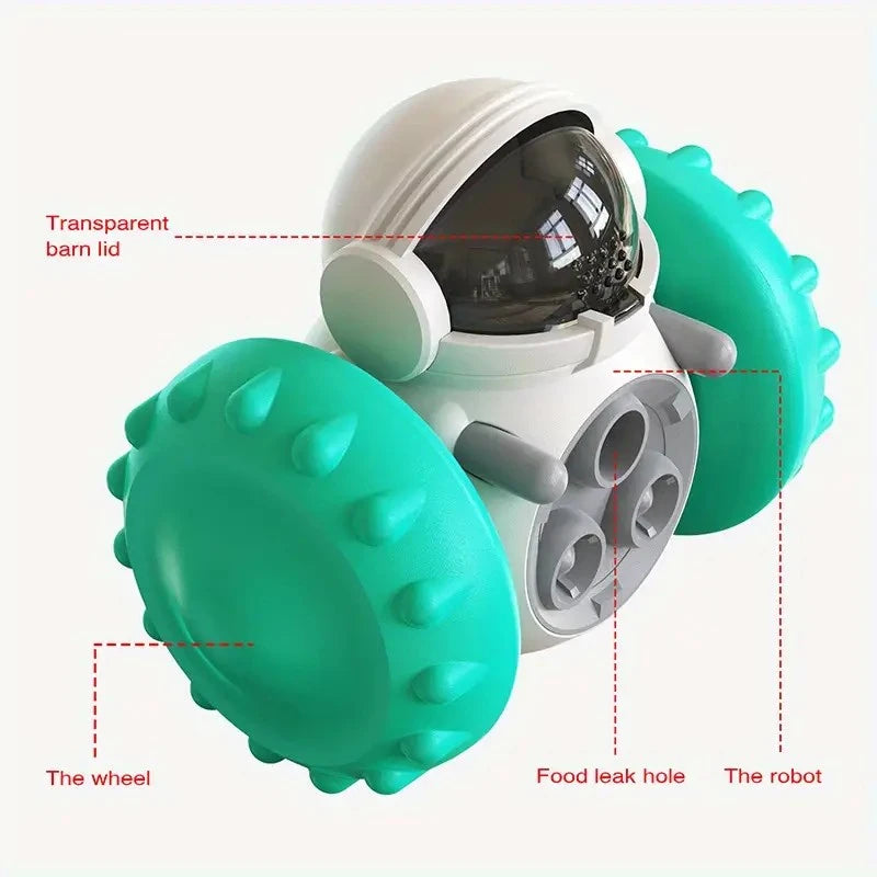 Interactive Dog Puzzle Toy - Slow Feeder & Treat Dispenser for Small & Medium Breeds, Mental Stimulation & Fun Challenge, Durabl
